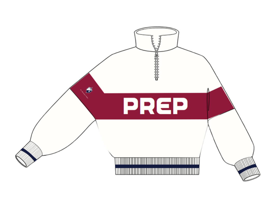 Women's PREP Quarter Zip Sweater