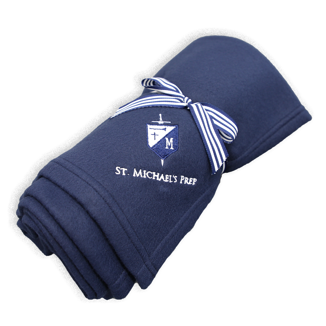 Embroidered Fleece Blanket