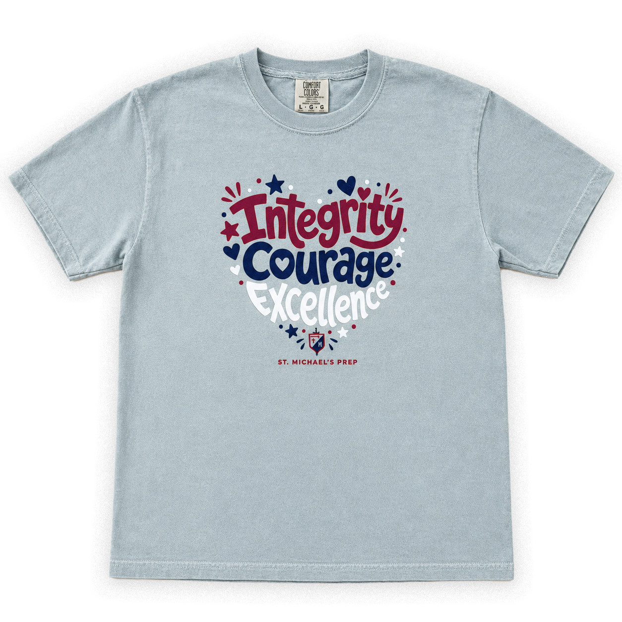 Integrity Courage and Excellence Youth Girl's Tee