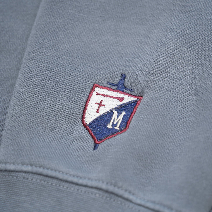 Warriors Slate Quarter Zip