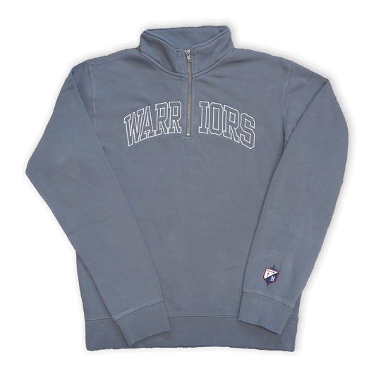 Warriors Slate Quarter Zip