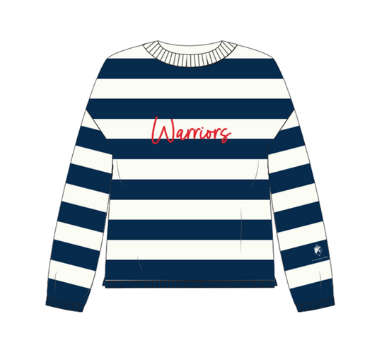Women's Striped Crewneck Sweater