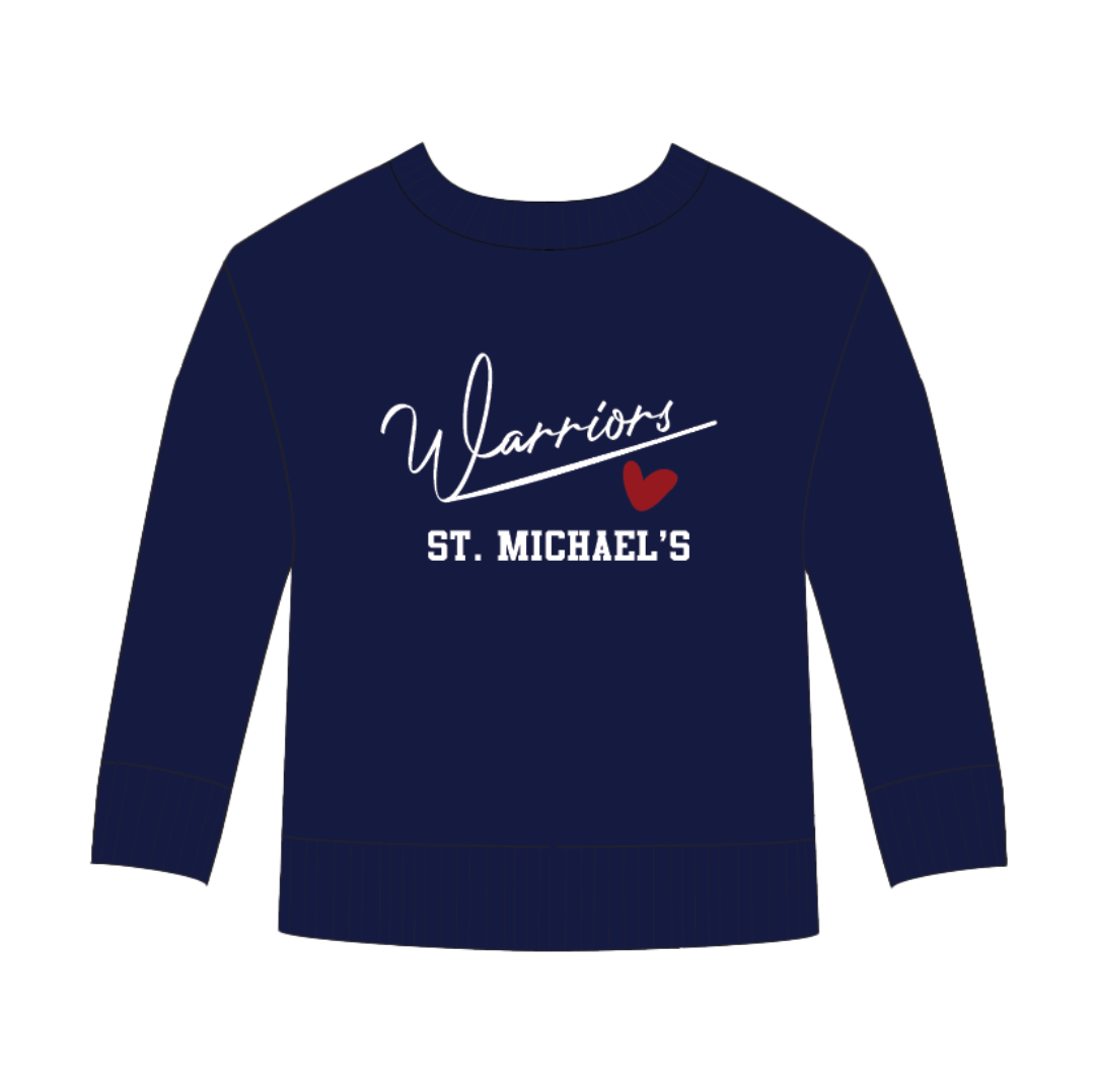 Youth Heart Crewneck Sweater