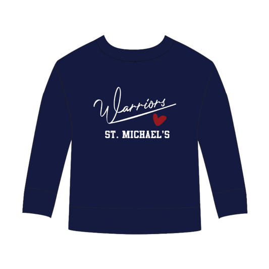 Youth Heart Crewneck Sweater