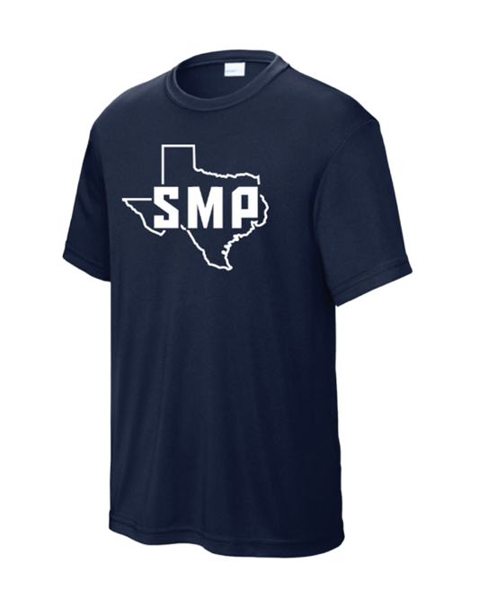Navy Texas Dri-Fit Tee