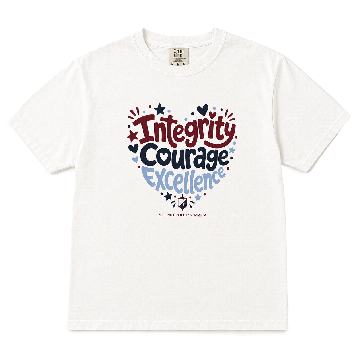 Integrity Courage and Excellence Youth Girl's Tee