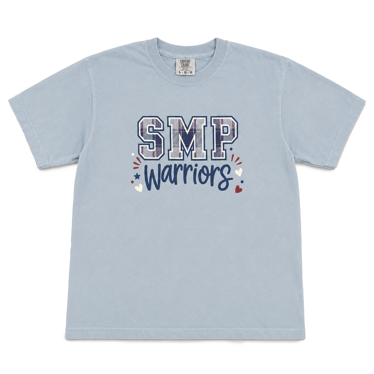 SMP Plaid Youth Girl's Tee