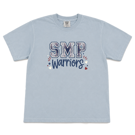 SMP Plaid Youth Girl's Tee