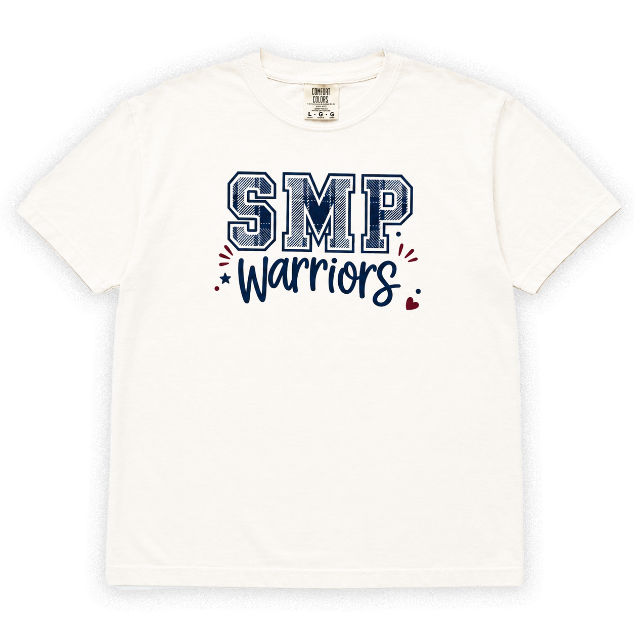 SMP Plaid Youth Girl's Tee